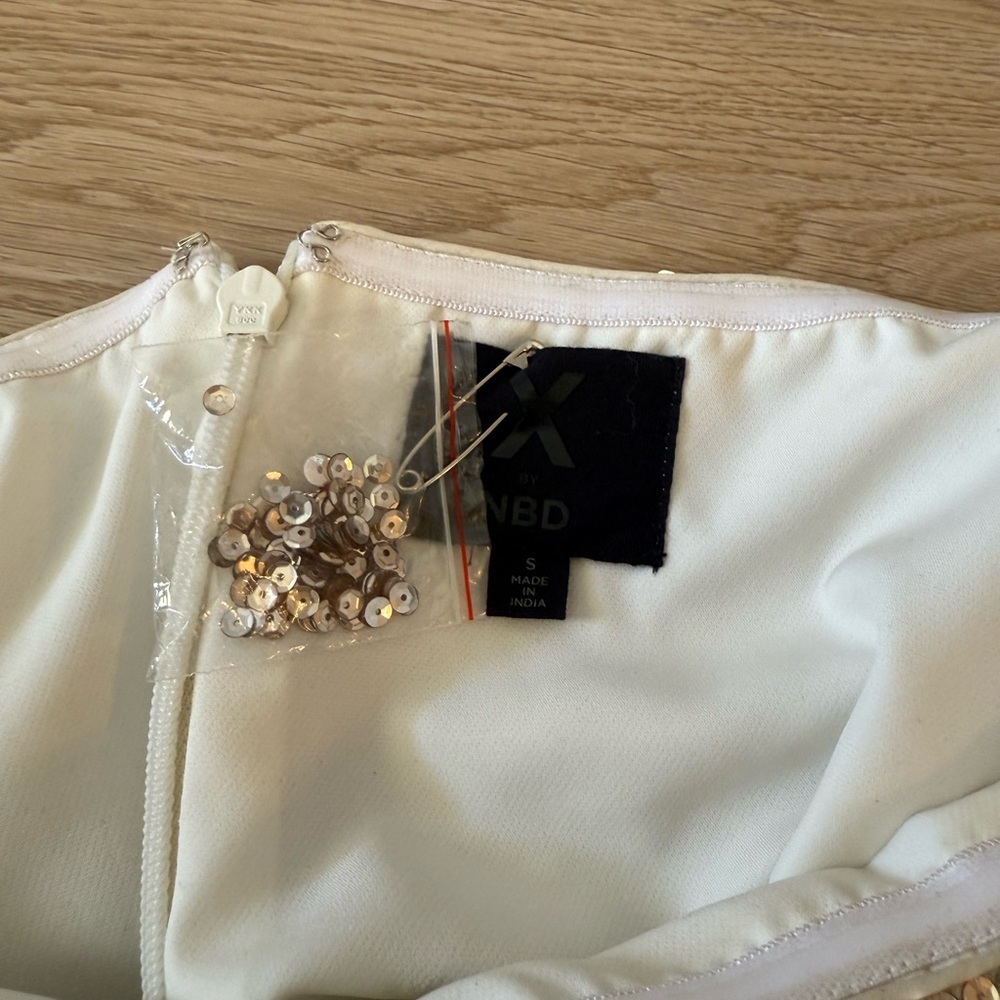 NBD Strapless Sequin Dress | Mekayla Mini Dress - Picture 2 of 6